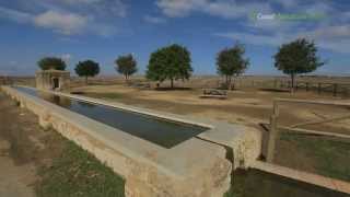 preview picture of video 'Abrevadero Pilar de la Media Legua, Iglesia de San Antonio Abad en Trigueros (Huelva)'