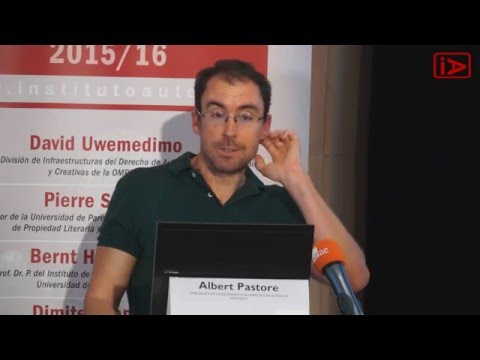 Masterclass Albert Pastore: Nuevas empresas en el mundo online basadas en obras creativas