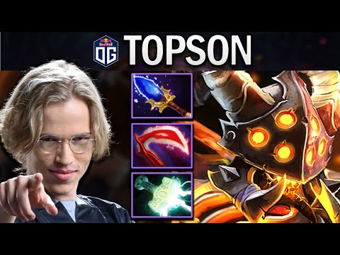 OG.TOPSON CLINKZ WITH AGHANIMS-MJOLNIR - DOTA 2 7.29 GAMEPLAY