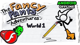 The Fancy Pants Adventures: World 1 (Flash Game) - Android Offline Gameplay