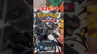 🔥Black Bolt Pokemon opening🔥 #pokemon #pokemoncards #blackbolt