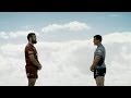 Paul Gallen and Nate Myles fight...for men to talk about their feelings