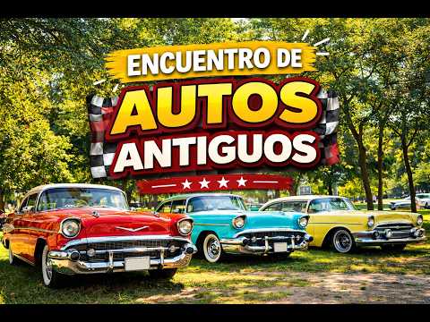 Caravana de Autos Antiguos en Benito Juárez 🚗🔥 | Tomas con drone + clásicos únicos