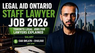 Legal Aid Ontario Staff Lawyer Job 2026 | Toronto Legal Jobs for Lawyers Explained