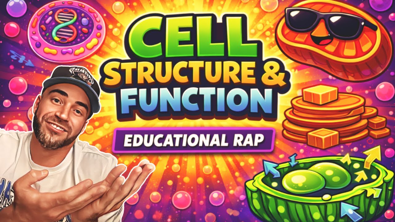 Cell Structure & Function | Educational Rap ( Biology )