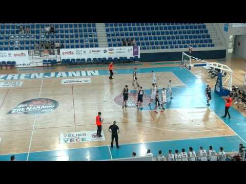 KK Proleter - KK Petrovgrad za 7. mesto na Kupu Zrenjanin U 16 - 2017.