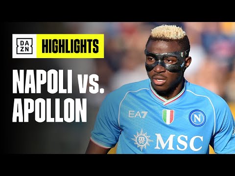 OSIMHEN e SIMEONE in gol, GARCIA vince l'ultima amichevole: Napoli-Apollon Limassol 2-0 | DAZN