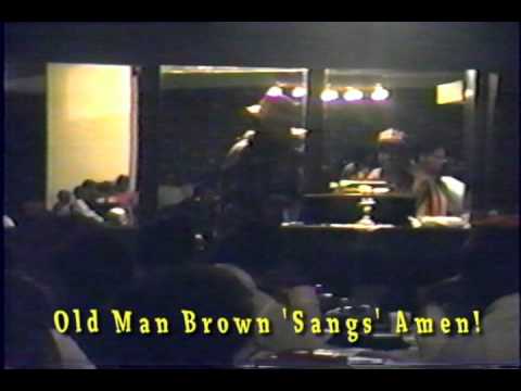 Old Man Brown @ The Braswell Brown family reunion/talent show 1992