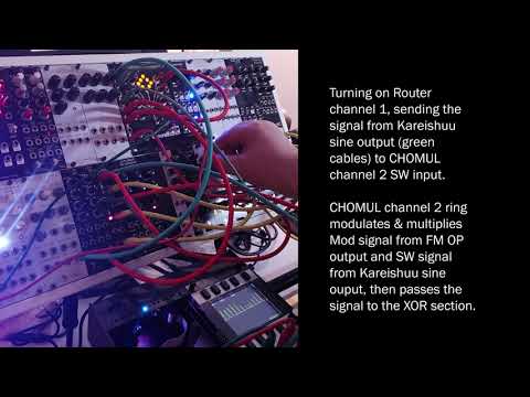 Nonlinearcircuits Router — White image 3