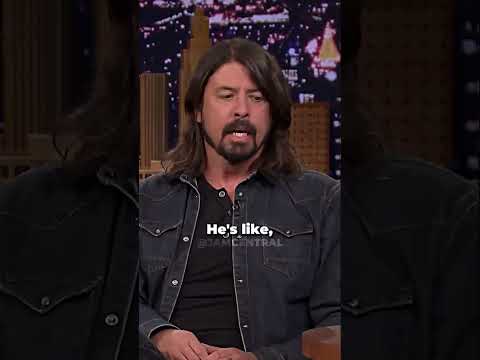 Dave Grohl On His Drum Set Incident. #shorts #interview