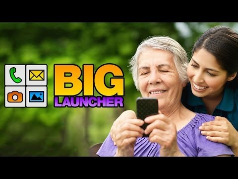 Screenshot of video: Big Launcher App