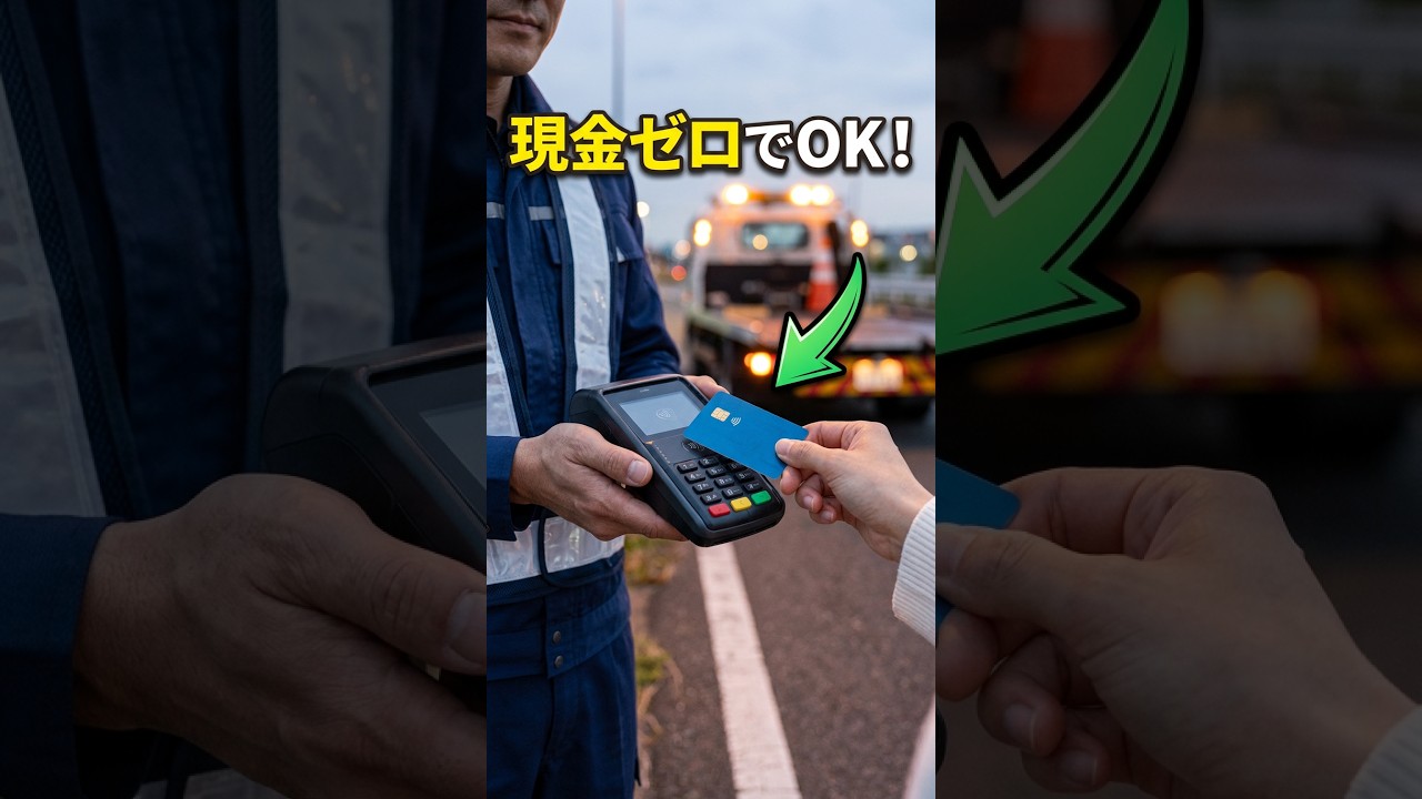レッカー代はクレジットカードで払える？事故現場で現金がない時の対処法を解説・愛知・岐阜・三重のロードサービス 
