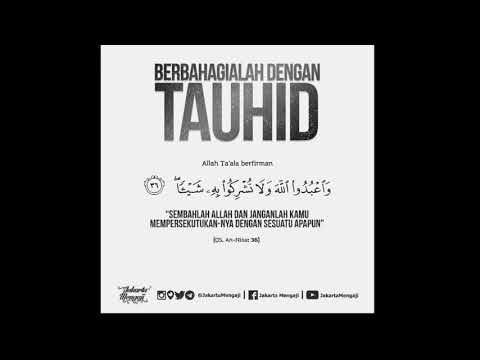 Berbahagialah dengan Tauhid