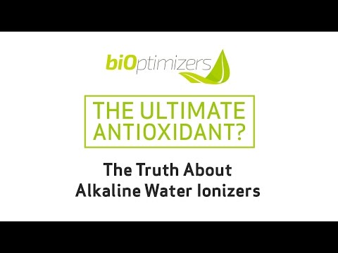 The Ultimate AntiOxidant? The truth about alkaline water ionizers Video