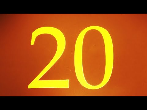 Numbers song - German - 20 - Count to 20 in German