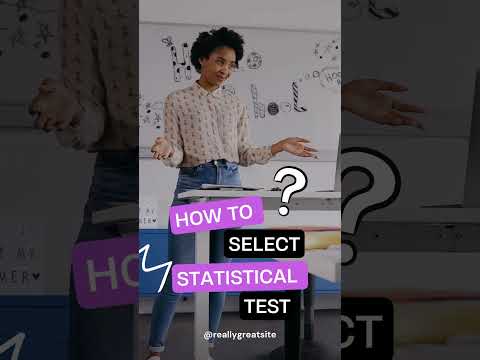 How to select Statistical Test? #statisticaltest #statistics_learn_yourself #researcheverything