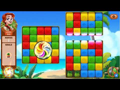 Lost Island Blast Adventure Level 111 - No Boosters