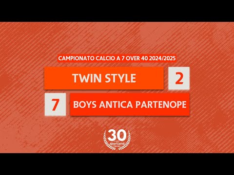 [ HIGHLIGHTS ] • Campionato Calcio a 7 Over 40 2024/2025 - Twin Style v Boys Antica Partenope