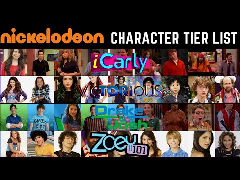 iCarly | Zoey 101 | Drake and Josh | Victorious Character Tier List (Nickelodeon-Schneider-verse)