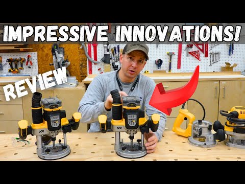 Dewalt DCW620 Router Review - IMPRESSIVE NEW FEATURES