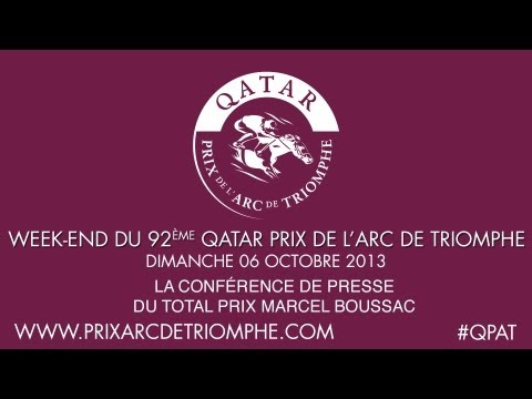 Conférence de presse du Total Prix Marcel Boussac