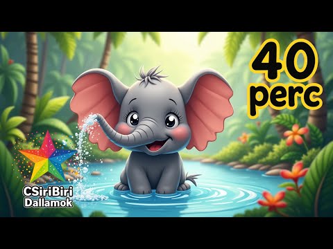 Állatokról szóló gyerekdalok | 40 perces válogatás 🦊🐰🦔🎶