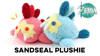 Make your own SANDSEAL Plushie! #zelda #diy