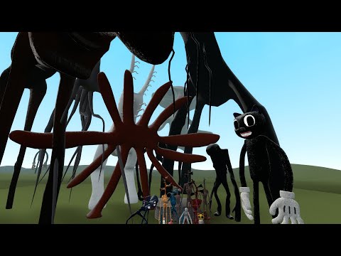 GMod: Cartoon Cat Vs Trevor Henderson Creatures!