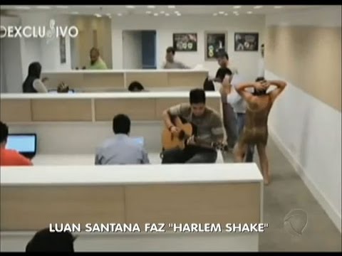 Luan Santana grava versão do Harlem Shake