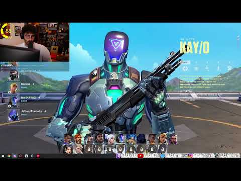 Hasanabi Plays: Valorant w/ Sykkuno and Others Custom Lobby (April 13, 2023)