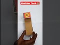 How To Make Matchbox Truck DIY Toy At Home DIY Matchbox Truck Without DC Motor Shorts