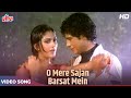 O Mere Sajan Barsat Mein 4K Lata Mangeshkar Mahendra Kapoor Meenakshi Seshadri Painter Babu