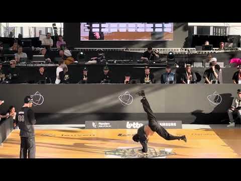 MENNO VS LAGAET  | Round Robin TOP 16 B-Boys | WDSF WORLD BREAKING CHAMPIONSHIPS 2023 BELGIUM