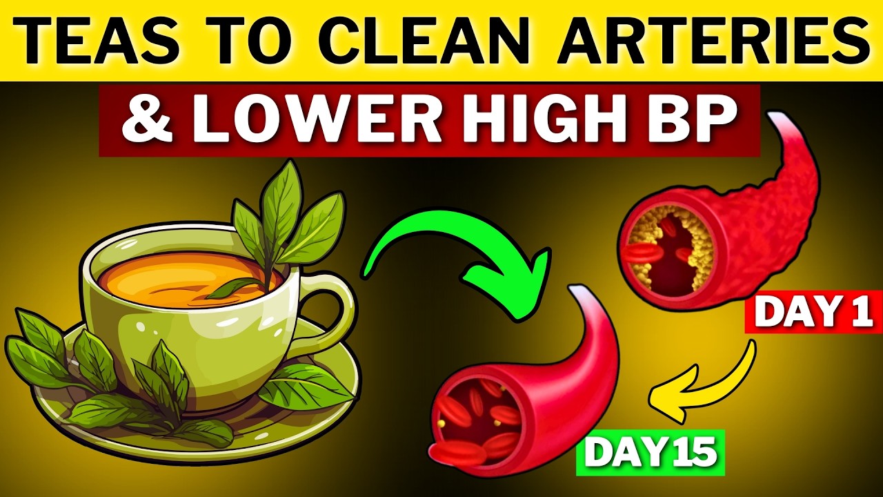 7 Teas That Crush High Blood Pressure!