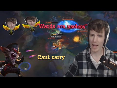 Hashinshin Trying to Hard Carry As Kled | Wards Are Useless | Xayah Is Broken | HashHighlights