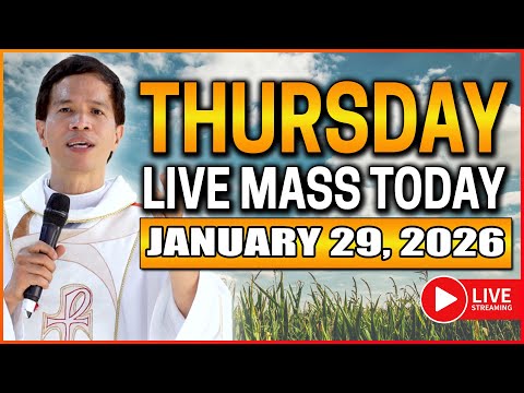 FILIPINO LIVE MASS TODAY ONLINE II JANUARY 29, 2026 II FR. FIDEL ROURA