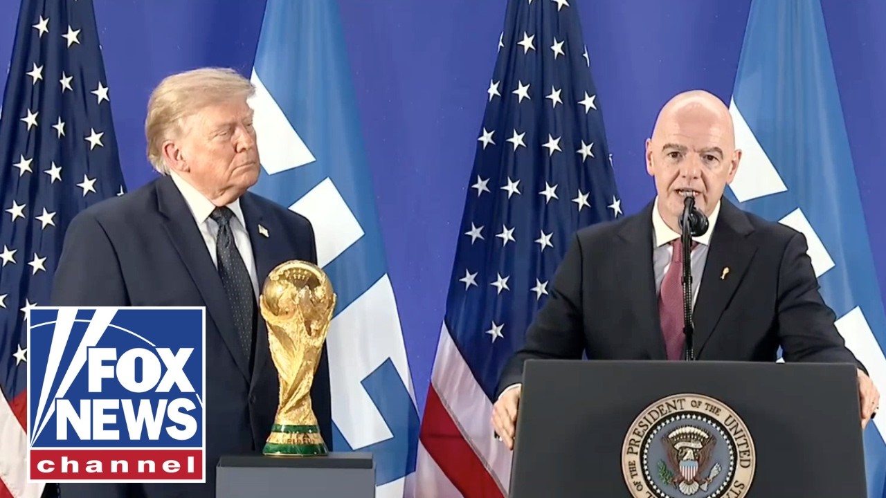 WORLD CUP WINNING: FIFA president praises Trump's support for tournament