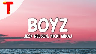 Jesy Nelson ft. Nicki Minaj - Boyz (Clean - Lyrics)