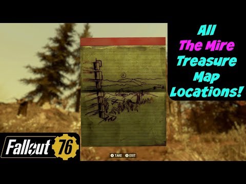 Fallout 76: All The Mire Treasure Map Locations!