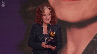 BONNIE RAITT Wins Song Of The Year For “JUST LIKE THAT” | 2023 GRAMMYs Acceptance Speech