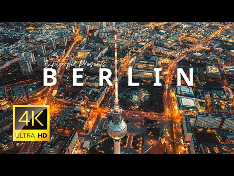 Berlin, Germany 🇩🇪 in 4K ULTRA HD 60 FPS by Drone