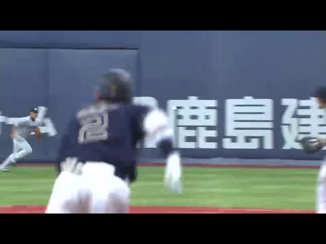1回裏 バファローズ原拓 満塁チャンスでスタメン起用に応える2点タイムリー!! 2014/6/15 Bs-D