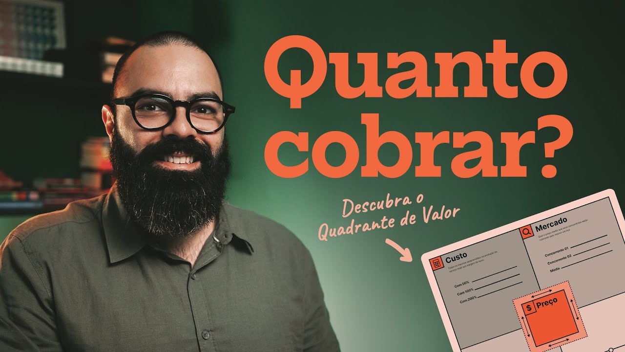 Quanto cobrar por um design? Aula sobre QUADRANTE DE VALOR - BemPago 3.0