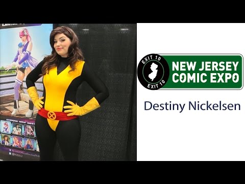 Destiny Nickelsen Cosplay's Introduction at New Jersey Comic Expo 2015