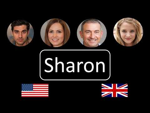 How to pronounce Sharon