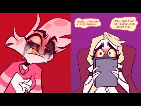 Angel's Therapy Session (Hazbin Hotel Comic Dub)