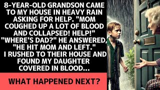 Grandson says,"Mom collapsed after coughing up blood!" I rushed to find my daughter covered in blood