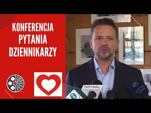Rafał Trzaskowski: Konferencja - pytania dziennikarzy