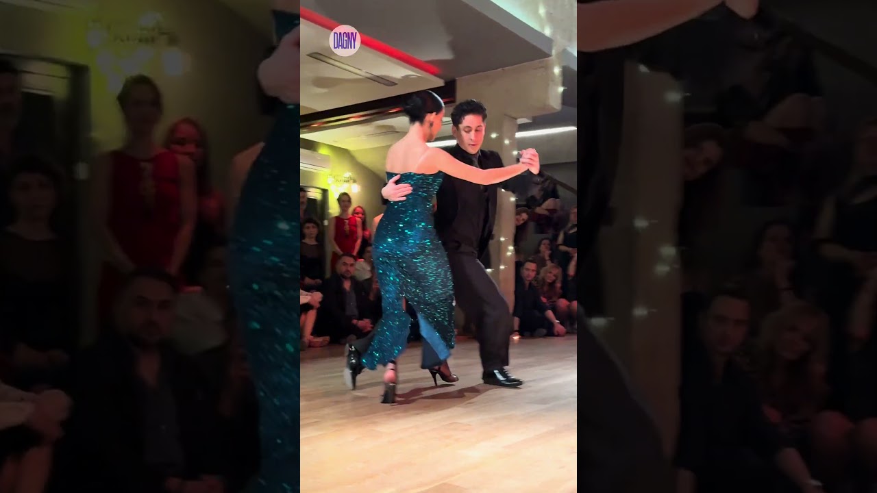 Lucas Gauto & Naima Gerasopoulou tango vals to Ilusión Azul by Orquesta de Alfredo De Angelis (8/11)