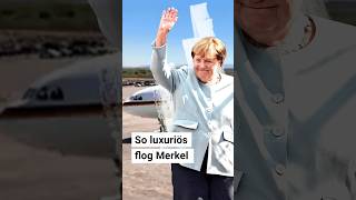 So luxuriös reiste Angela Merkel